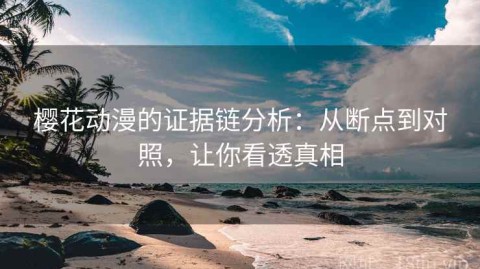 樱花动漫的证据链分析：从断点到对照，让你看透真相