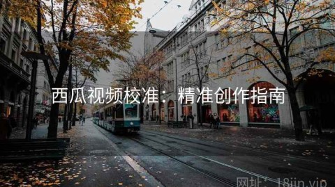 西瓜视频校准：精准创作指南